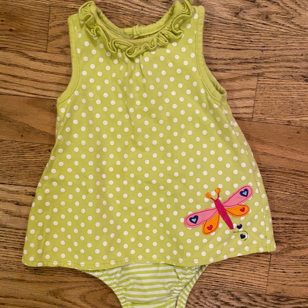 Child of Mine green one piece.